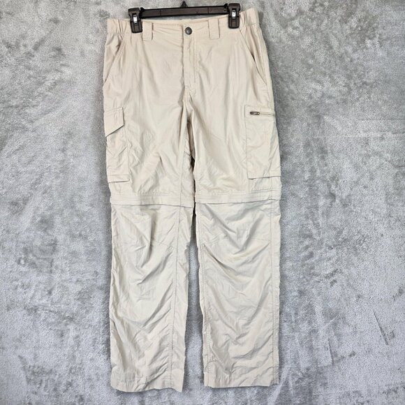 Columbia Pants Mens 32x30 Omni-Shade Silver Ridge Convertible Hiking AM8004 - Picture 1 of 14